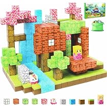 Yolla Loos – 108 Blocs De Construction Magnétiques – Mine Magnétique – Cubes 2,5 Cm – Dès 3 Ans