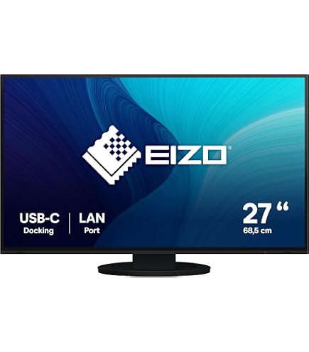 EIZO FlexScan EV2740X-BK 68,5 cm Monitor (USB-C , DisplayPort