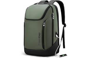 BANGE Backpack Business Smart Backpack Waterproof fit 15.6 Inch Laptop Backpack with USB Charging Port,Travel Durable Backpack