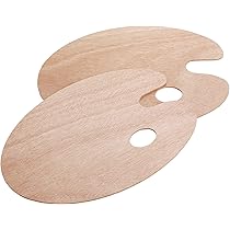 Set 4 Spatole Per Pittura In Acciaio Inox - Raschietti Professionali Con Manico In Legno Per Artisti