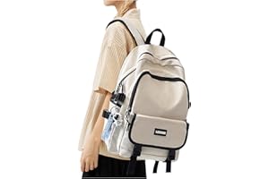 BOXSAM Lightweight School Travel Water Resistant Rucksack Backpack, Laptop Casual Daypack College Secondary School Bags BookBag for Teenage Girls Boys Women Men...