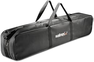 Walimex pro Stativtasche 98 cm für Max. 4 Studiostative bis 96 cm - Tragetasche mit Schultergurt, Praktisch und komfortabel, Dicker Polsterung, Aussen: 98x18x16 cm, Innen 96 x 17 x 14 cm
