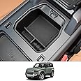 CDEFG Compatible with Land Rover Defender 90 110 130 2023 2024, UK Centre Console Armrest Storage Box Armrest Organiser Glove Box Storage Car Tray Defender 90 110 130 Accessories