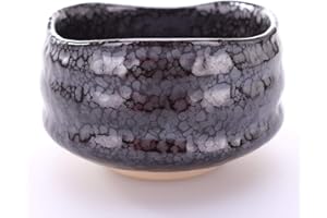 Goodwei Bol Matcha - Tasse à Cérémonie Thé Japonais en Céramique (Bol, Tetsu)