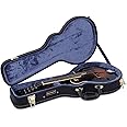 Crossrock Hard Shell Case for F-Style Mandolin in Black(CRW620MFBK)