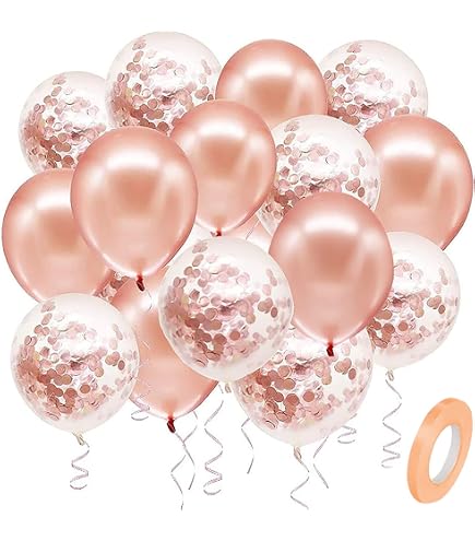 Bannière Joyeux Anniversaire Pré-enfilée - Lettres Pailletées Or Rose - Déco Fête Facile - Réutilisable