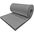 DURAFOAM High Density Grey Firm Foam For Use In Upholstery, Cushions, Sofa, Beds, Seats, Campervans, Indoor/Outdoor Padding, DIY - DF160G - 60 x 20 x 0.5 inch (150 x 50 x 1.3cm)