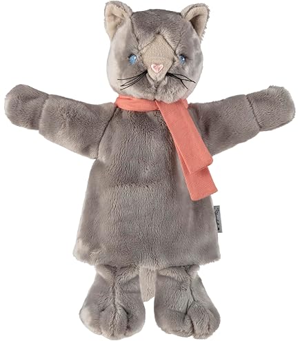 Sterntaler Marionnette à Doigt Chat Lilly – Tissu Doux, Visage Brodé, Foulard – Jouet D’éveil Et De Langage Pour Bébés – Lavable à 40°C