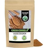 Cannella in polvere cassia (500g), cassia cannella in polvere, cassia cannella pura al 100%, delicatamente essiccata e macina