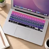 MacBook Klavye Koruyucu Silikon | US Klavyeyi T&uuml;rk&ccedil;e Q Baskıya D&ouml;n&uuml;şt&uuml;r&uuml;r | MacBook Air 13 in&ccedil; ve MacBook Pro 13&ndash;15 in&ccedil; (A136