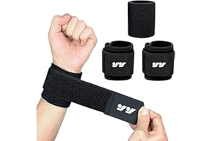ProChosen Handgelenk Bandagen, 3er Pack Bandage Handgelenk mit 2 Stück Verstellbaren Handgelenkschoner und 1 Stück Wristbands für Fußball, Basketball und Leichtathletik Fitnesstraining