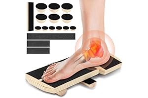 ‎KKMOL KKMOL Einbeiniges Balance Board | Blackboard Fußtrainer Holz Knöchelstärker | Wackelbrett Physiotherapie | Balance Board Sprunggelenk für Knöcheldehnung, Haltungskorrektur