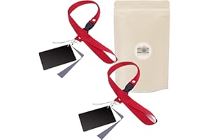 ADAPTOUT Carta de grises x2 para balance de blancos - 18% gris - 5.5 x 8.3 cm - 3 Tarjetas impermeables - Marca francesa adaptable