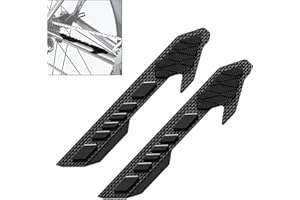 FACULX 2 protectores de cadena de bicicleta, protector de marco de cadena de silicona , almohadilla de cadena de bicicleta de carretera, protege el marco de tu bicicleta de arañazos por cadena