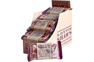 LOTTIE SHAWS Lottie Shaw's Cherry & Almond Flavour Flapjack 24 x 100g