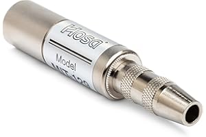 Hosa MIT-129, Impedance Transformer, 1/4 in TSF to XLR3M