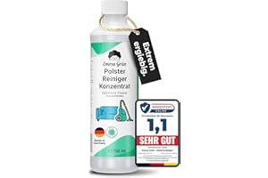 ‎EMMA GRÜN Emma Grün® Teppichreiniger & Polsterreiniger Konzentrat 750ml - Waschsauger Reinigungsmittel für Teppiche, Sofas & Textilien - Reinigungsmittel Nasssauger - Wirksame Polster Reinigung Made in Germany