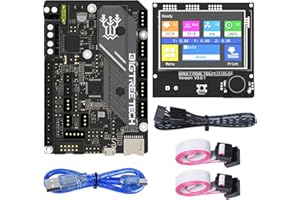 BIQU BIGTREETECH SKR Mini E3 V3.0 placa de control + TFT35 E3 V3.0.1, placa silenciosa de 32 bits integrada con controlador paso a paso TMC2209 UART compatible con impresora 3D Ender 3/5 Ender 3 Pro/V2