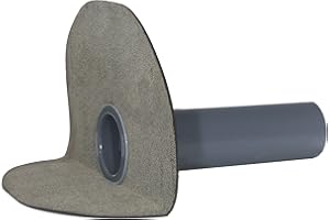 HAHN HANDELSHAUS Siphon Attika - Siphon de toit plat - Drainage de toiture - Gouillage de toit - 45 °, 90 °, DN 70, DN 100, PYE (DN 100-90 °)