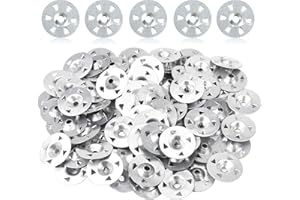 JIANYH 100 Pcs Insulation Washers,35mm Diameter Tile Backer Board Washers, Fixings Fo Tile Backer Boards, For Fix Plasterboard/Foam Board/Insulation Board/Gypsum Board