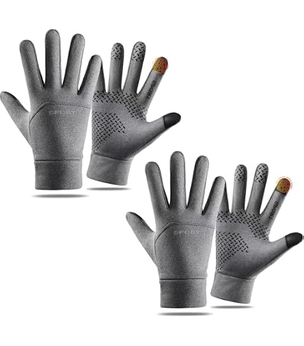 Gants Thermiques Sano-Flex 2.0 Homme/Femme - Respirants, écran Tactile, Résistants Vent/eau - Pour Vélo, Course, Rando (-5°C) - 4