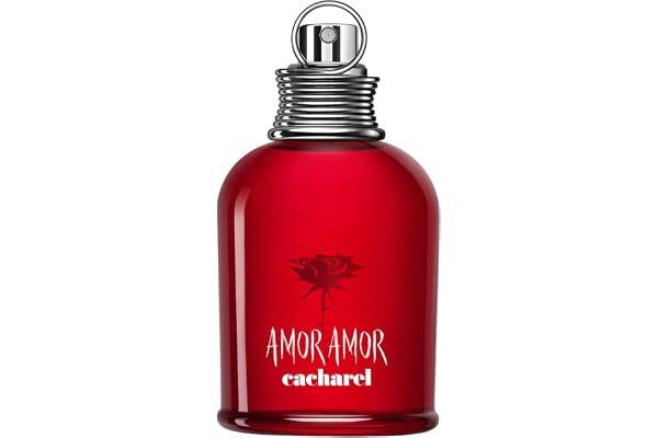 Cacharel - Amor Amor - Eau De Toilette - Parfum Sensuel, Doux et Romantique pour Femme - Une Fragrance Florale, Fruitée et Ambrée - Parfum de Luxe pour Femme