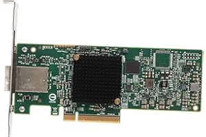 LAZMIN112 LSI 9300 8e Controller Card, 12G External PCIe SAS HBA, 8-Port, Host Bus Adapter, IT Mode, for Windows//Solaris/VMware/FreeBSD
