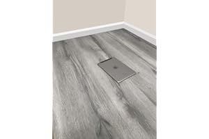 GRANDISMO 8mm Laminate Wood Flooring - SOLD PER 1.2m2 - V Groove - AC4 - Modern Grey (sold per 1.2m2)