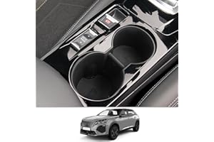 CDEFG Compatible with Peugeot 208 e-208 / Peugeot 2008 e-2008 2020-2023 2024 2025 Centre Console Drink Holder Car Cup Holder Water Cup Holder Bottle Holder E208 E2008 Restyling Accessories