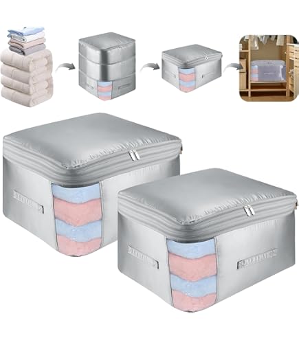 Dntorx Paquete De 12 Bolsas De Compresión De Viaje, 40x60cm | Cuotas Sin Interés - Foto 7