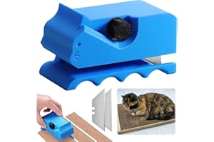 GAROMIA Kartonschneider Katze Kartonschneider für Katzenkratzer 3D Cardboard Cutter Gedruckter Karton Schneider Karton Cuttingtool DIY Katzenkratzbrett Schneiden Für Selbstgemachte Katzenkratzbretter