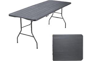 IZTOSS Mesa Camping Plegable, Mesa Plegable mulfunctional Exterior Balcon/Jadin/Comedor