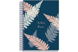 Teacher Planner 2024-2025 by Pirongs A4 5 Lesson - Fern