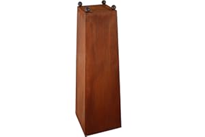 Rostikal Gartendeko Rost Blumensäule 85 cm Metall Terrassen Garten Deko Wohnzimmer