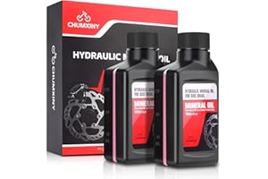 CHUMXINY 300ML Huile Minérale pour SHIMANO. TEKTRO Gamme de Freins à Disque Hydrauliques.