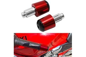 KEEPDSGN Poignées de Guidon de Moto universelles 7/8 "22mm-24mm.