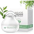 Herbal Acne Cream - Spot Treatment Cream丨Spot and Acne Treatment For Face and Body丨Acne Scar Pimple Cream for Face & Back Acne Anti-Blemish Care - Non-Drying and Gentle For All Skin Types