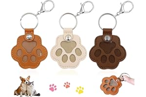 Beojonvy Hundehaar-Sammler-Schlüsselanhänger, Erinnerung Hund, Tierhaar Anhänger, tierhaars-erinnerung pfote für Hunde Speicherung Katzen- und Hundeliebhaber