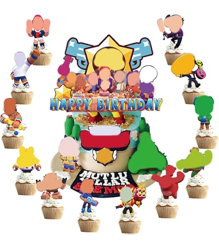 Pack De 8 Figuras Y 50 Pegatinas De Fortnite De 10 Cm, Para Decorar Tartas Y Cumpleaños, De PVC Resistente