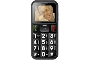 ROXX Handy Seniorenhandy Grosstastentelefon Telefon vertragsfrei Dual SIM W60