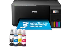 Epson EcoTank ET-2810 A4-Multifunktions-Wi-Fi-Tintentankdrucker, mit einem im Lieferumfang enthaltenen Vorrat an Tinten bis zu 3 Jahren