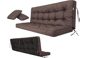 ‎SALES CORE Sitzkissen Bankkissen Bankauflage für Gartenbank 180cm x 105cm x 8cm Schaukelkissen Palettenkissen Outdoor Wasserdicht Bodenkissen für Hollywoodschaukel Outdoor und Indoor Sitzauflagen Gartenmöbel