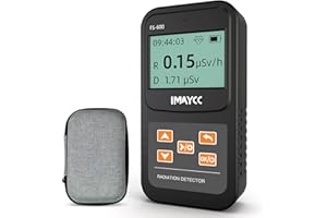IMAYCC Geigerzähler，Digitaler Strahlungsdetektor mit Echtzeitanzeige，Kann in Privathaushalten, Unternehmen, in Innenräumen und im Freien verwendet werden