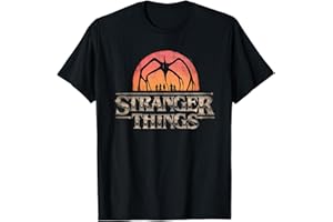 Stranger Things Sunset Logo T-Shirt