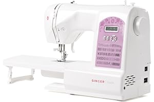 Singer Starlet 6699 - Macchina da cucire elettrica con 100 punti di cucito (utili, elastici, ornamentali), Quilt e patchwork,