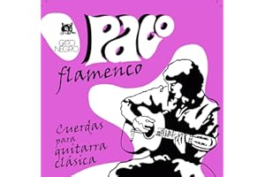 Gato Negro - Juego de cuerdas guitarra flamenca paco