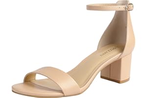 PIZZ ANNU Sandalen Damen mit Absatz Bequem Sandaletten Sommer Elegant Sommerschuhe Klassische Blockabsatz Schuhe EU 36-42