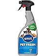 Envii Pet Fresh – Effective Pet Urine Stain & Odour Remover, Strong Enzyme Cleaner & Natural Deodoriser for Dog & Cat Urine, Faeces & Stains – 750ml Carpet Cleaner for Pets