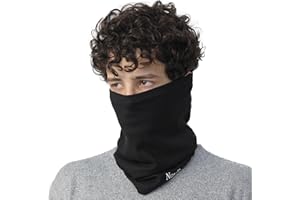 NovForth Bufanda para hombre y mujer, bufanda para el cuello – Antideslizante, elástico, calentador de cuello, transpirable, fino para primavera y otoño, ideal para deportes, senderismo, ciclismo