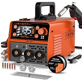 FEIFANKE MIG135 Gas Free Wire Welder 135A 230V Inverter Welder Mini Synergistic 3 in 1 Electrode MIG TIG Welding Machine Fast